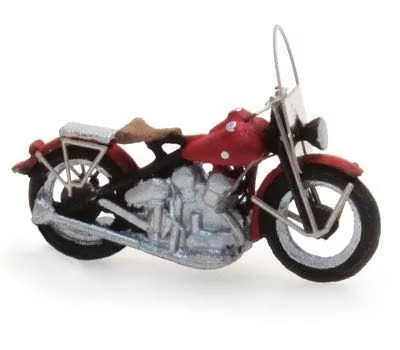 ARTITEC b.v. 387.04-RD - Motorrad US Liberator rot H0 1:87