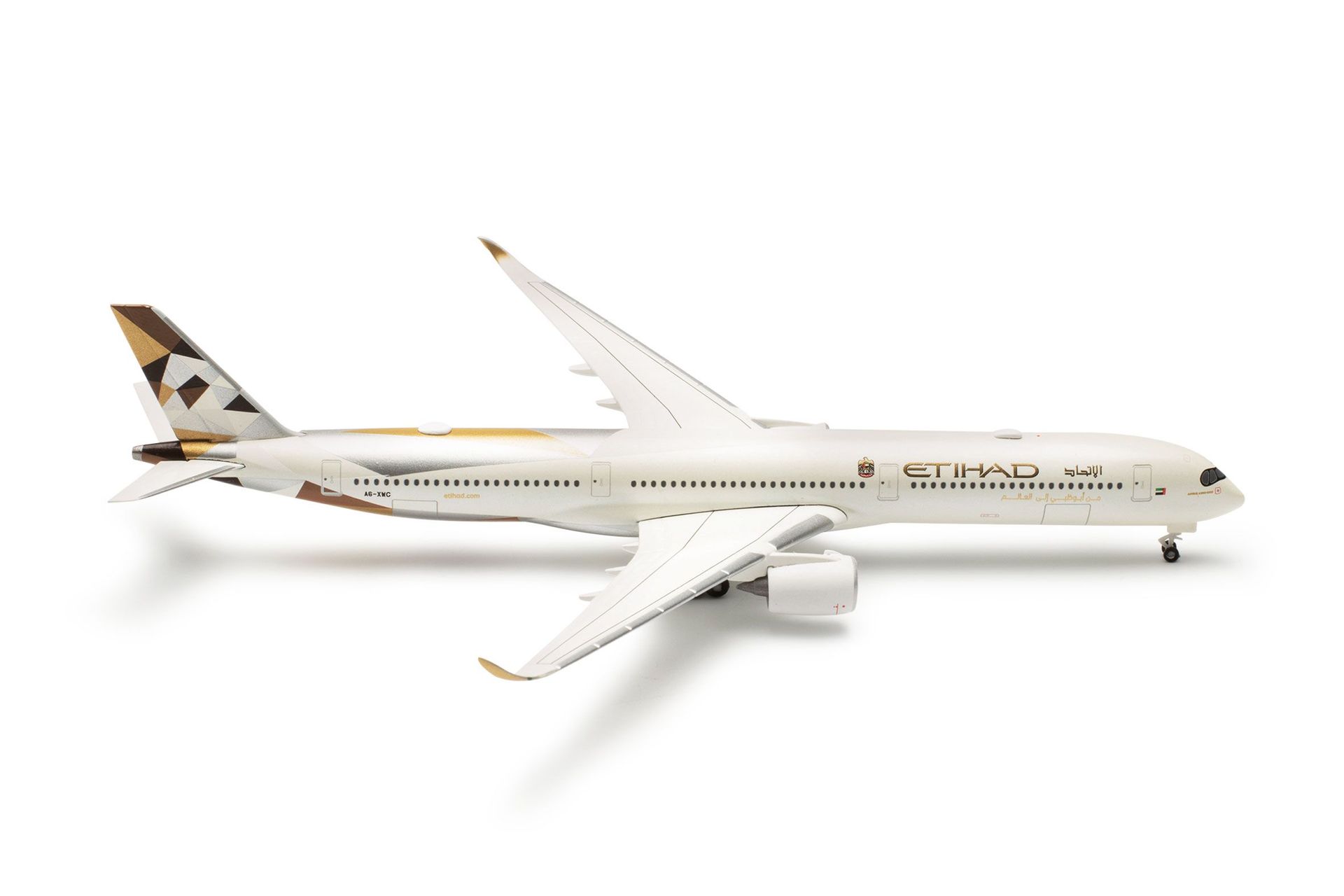 Herpa 536639-001 - Airbus A350-1000 Etihad Airways 1:500