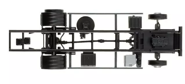 Herpa 84482 - Fahrgestell MAN TGL LKW 75 t für Ladebordwand Inhalt: 2 Stück 1:87