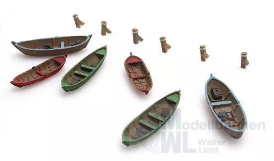 ARTITEC b.v. 54107 - Ruderboote BAUSATZ N 1:160