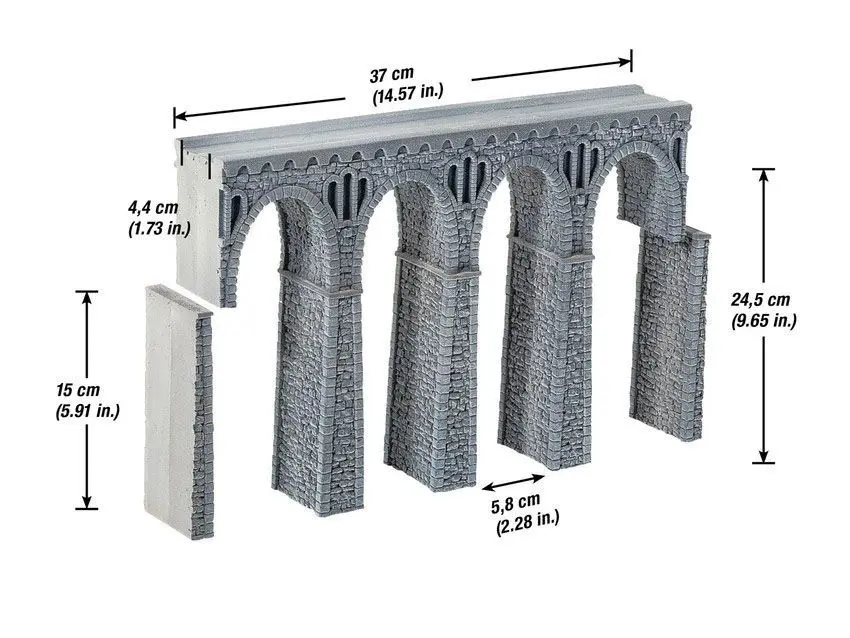 Noch 58660 - Bruchstein-Viadukt H0 1:87