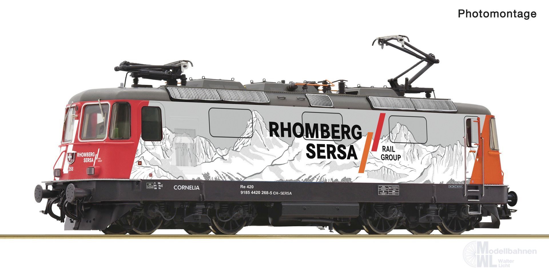 Roco 7520030 - E-Lok BR 420 268-5 SERSA Ep.VI H0/WS Sound