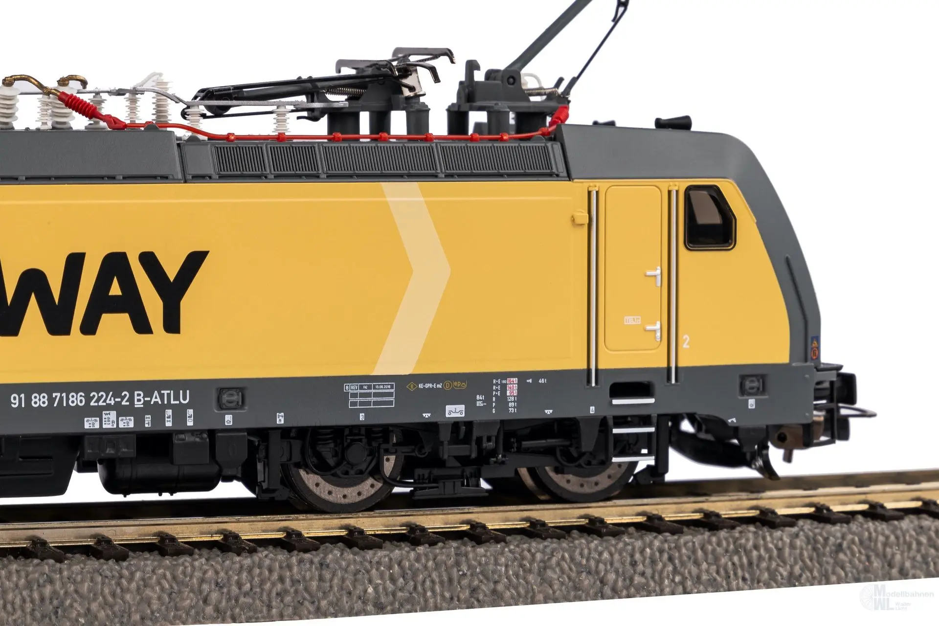 Piko 21632 - E-Lok BR 186 Medway Ep.VI H0/WS Sound