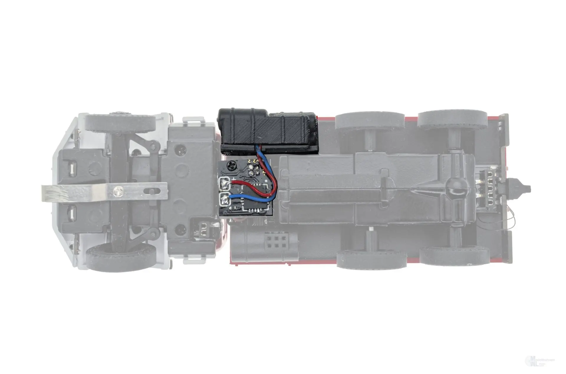 Viessmann 8452 - CarMotion Nachrüst-Set Sound Magirus Eckhauber schwarz H0 1:87