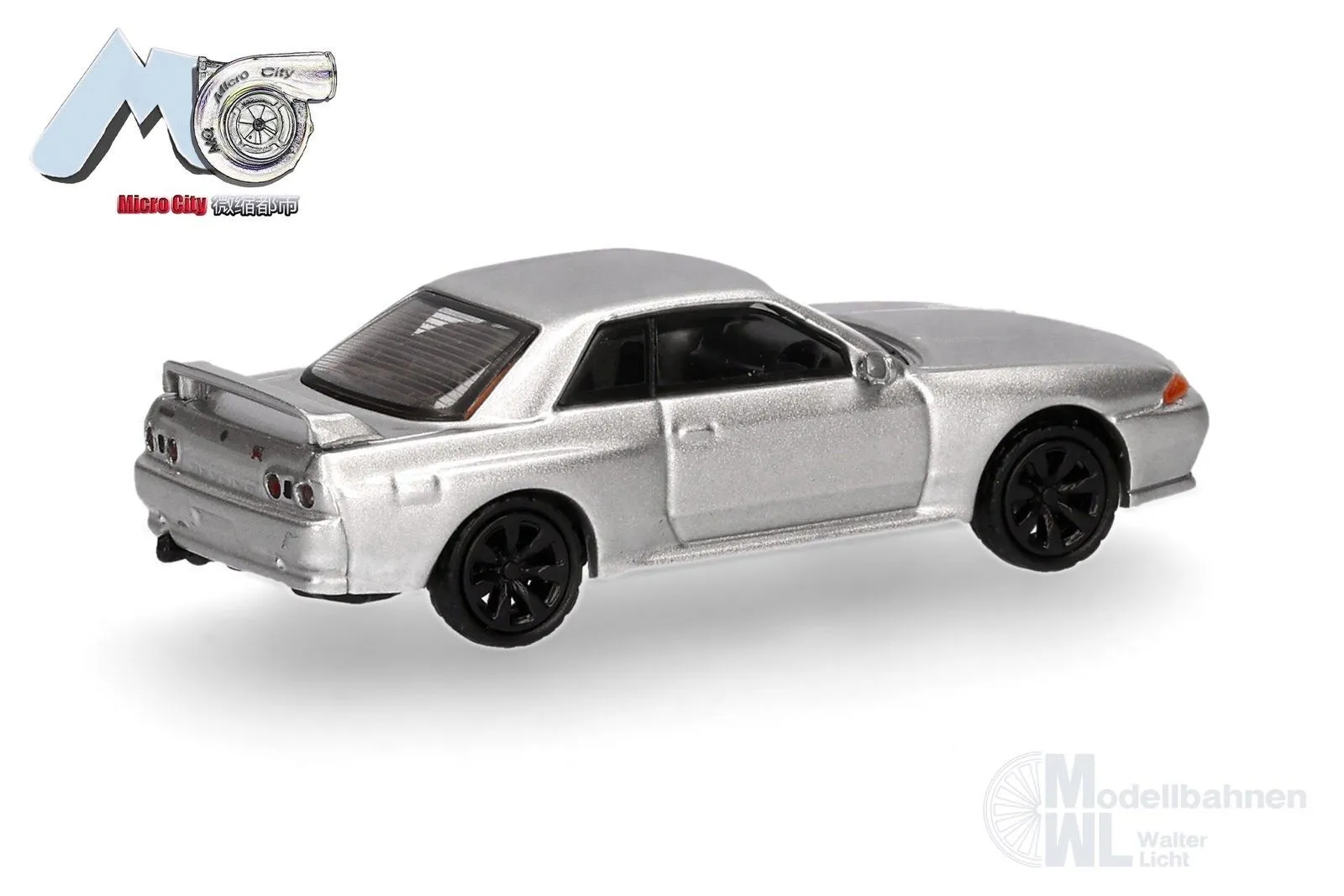 Herpa 87MC000092 - Nissan Skyline GTR32 silber H0 1:87