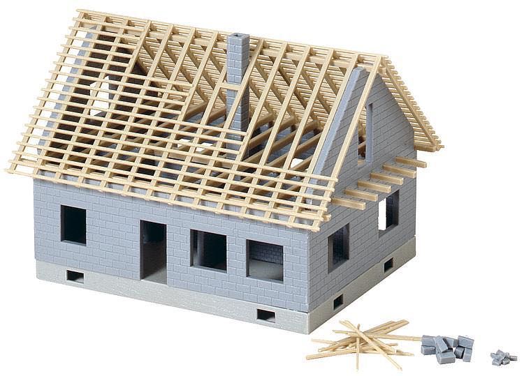 Faller 130303 - Einfamilienhaus Im Bau H0 1:87