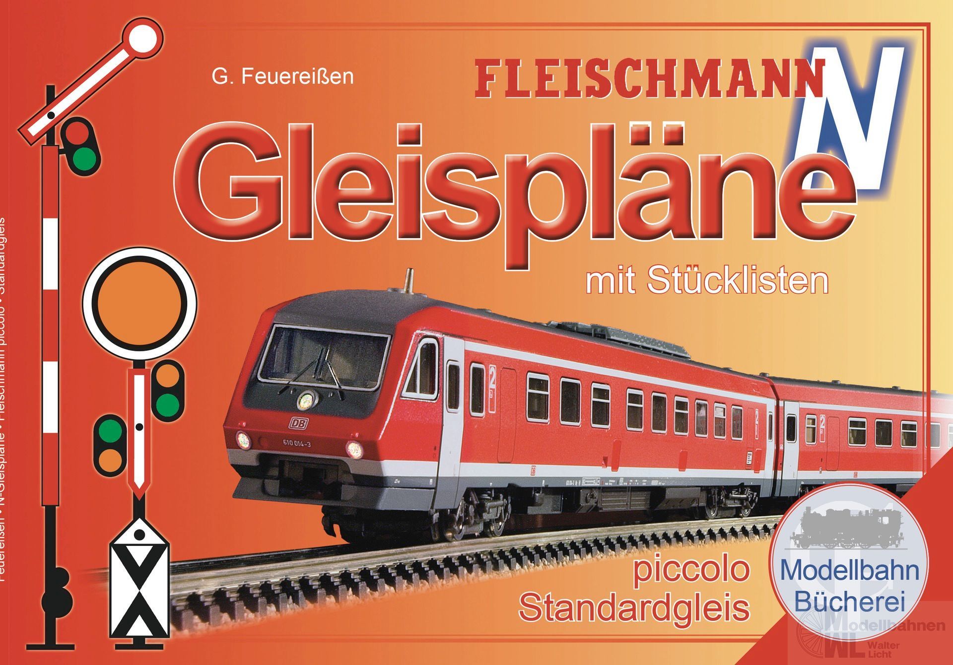 Fleischmann 81399 - BUCH: Fleischmann Gleisplanhandbuch N (Schotterbettgleise)