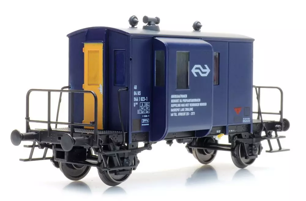 ARTITEC b.v. 20.214.13 - Güterzugbegleitwagen NS Ep.IV DG 023-1 Stromerzeugerwagen H0/GL