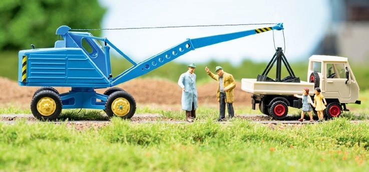 Auhagen 43692 - Lader T172 Melioration TT 1:120