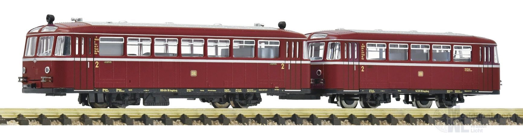 Fleischmann 7770005 - Schienenbus VT 95 DB Ep.III mit Beiwagen VB 142 N 1:160 Sound
