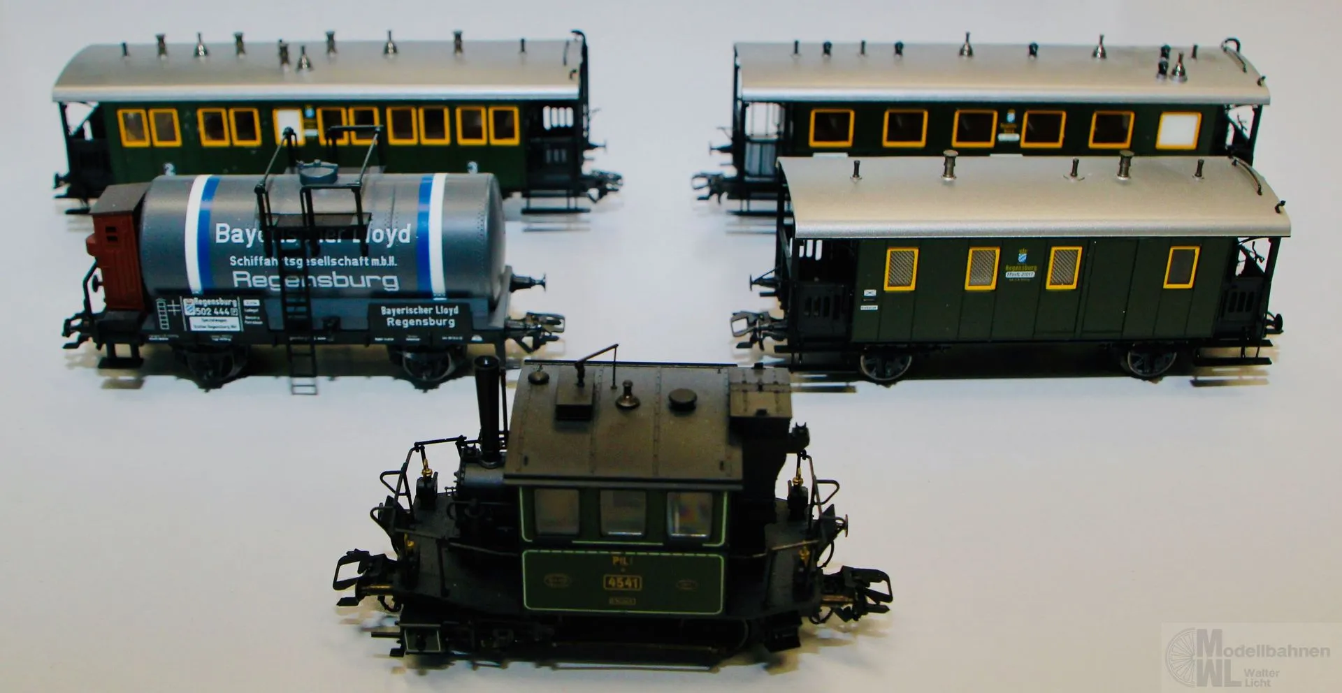 Märklin 26834 - MÄRKLIN - Zugpackung Walhalla K.Bay.Sts.B. Ep.I 5.tlg. H0/WS mfx Sound