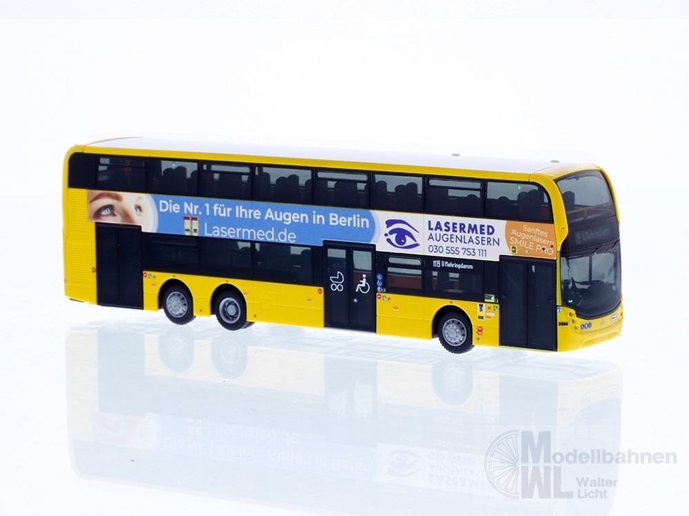 Rietze 78029 - Alexander Dennis Enviro500  BVG - Lasermed H0 1:87