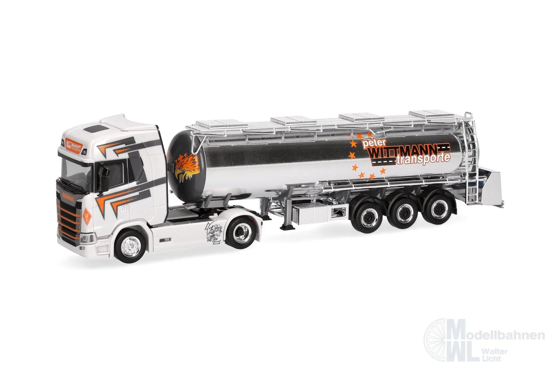 Herpa 321037 - Scania CS20 HD Tanksattelzug Wittmann H0 1:87