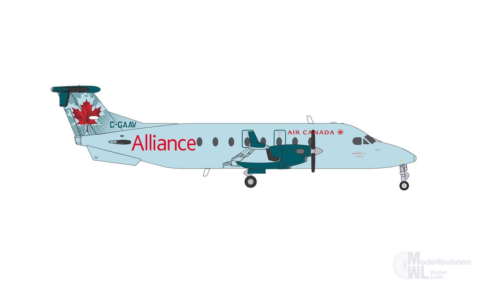 Herpa 574273 - Beechcraft 1900D Air Canada Alliance 1:200