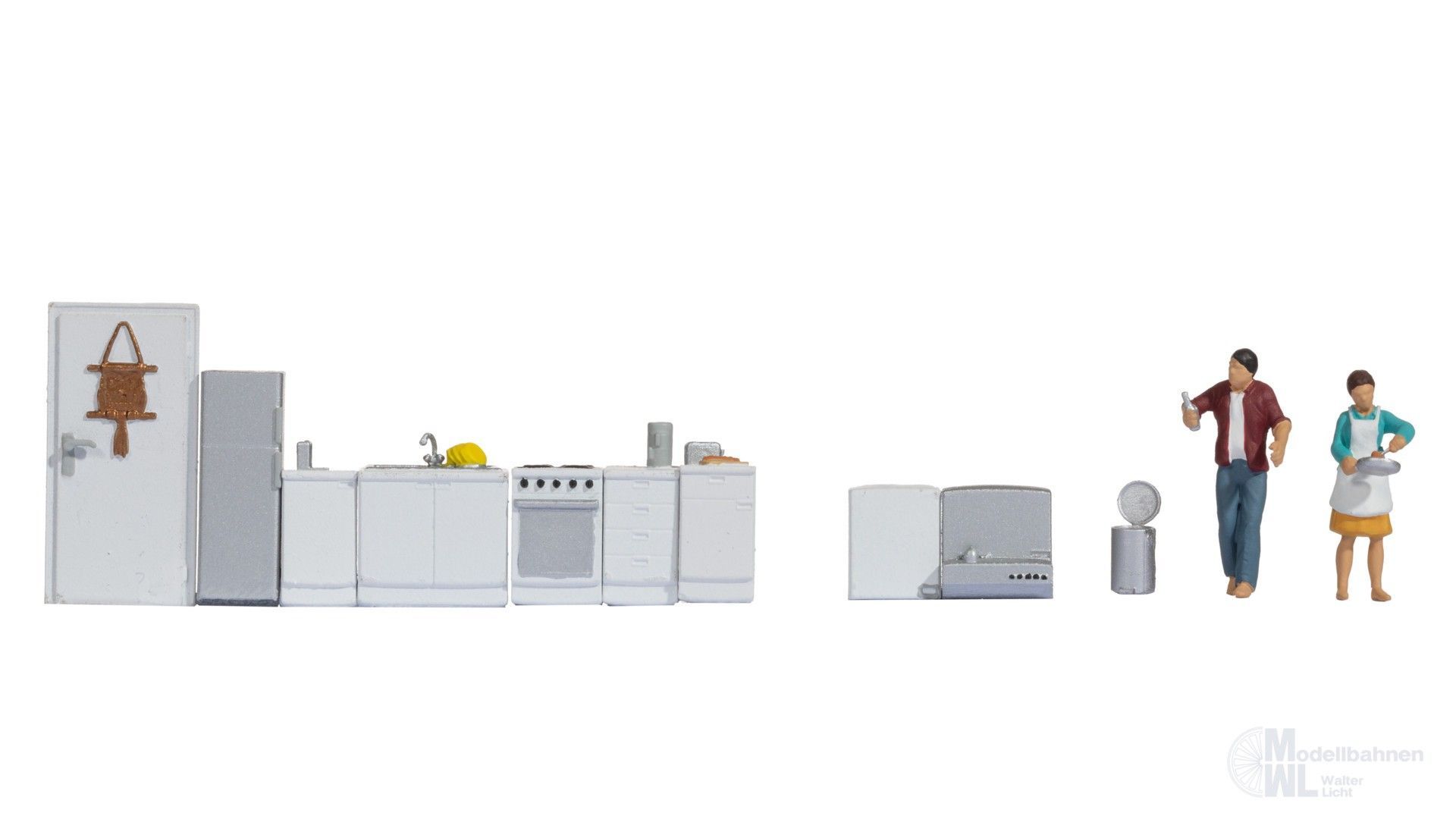 Noch 16285 - Figuren-Themenwelt Küche H0 1:87