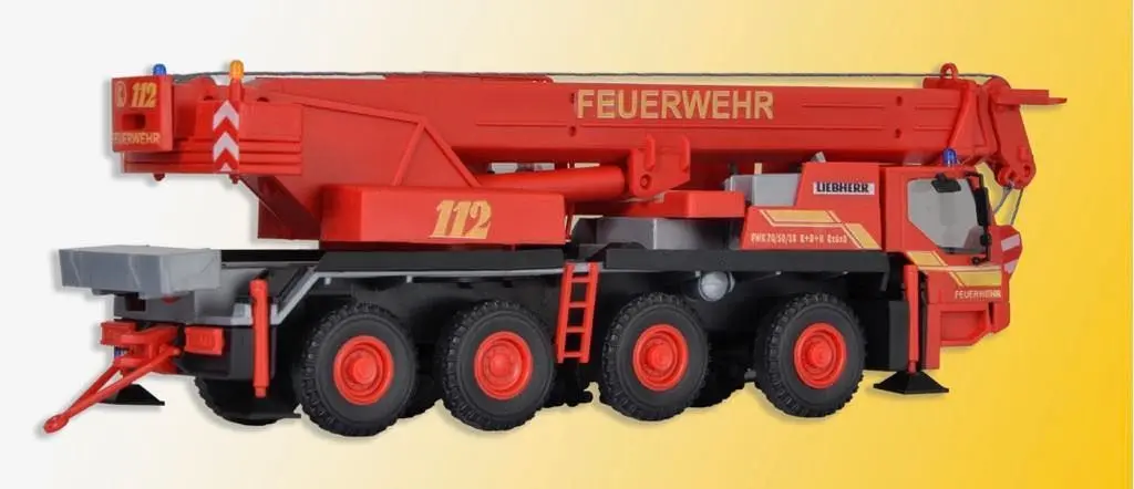 Kibri 13041 - Feuerwehr Kranwagen H0 1:87