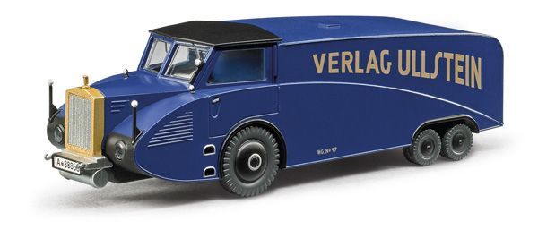 Liliput 937492 - LKW Rumpler RuV 31 dunkelblau Kühlergrill gold Dach schwarz H0 1:87