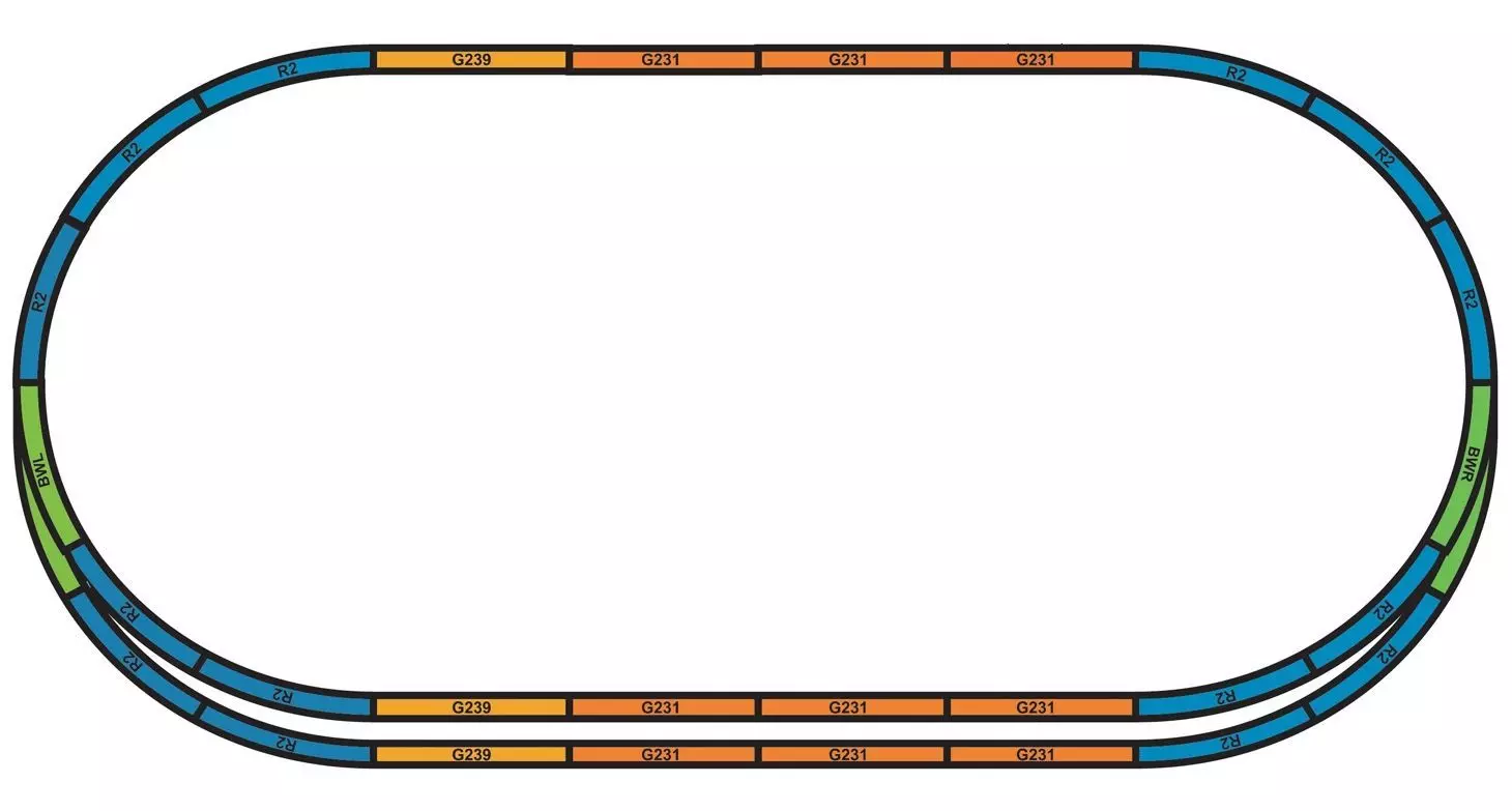 Piko 55367 - PIKO A-Gleis Bettung lose Ergänzungsset A + E
