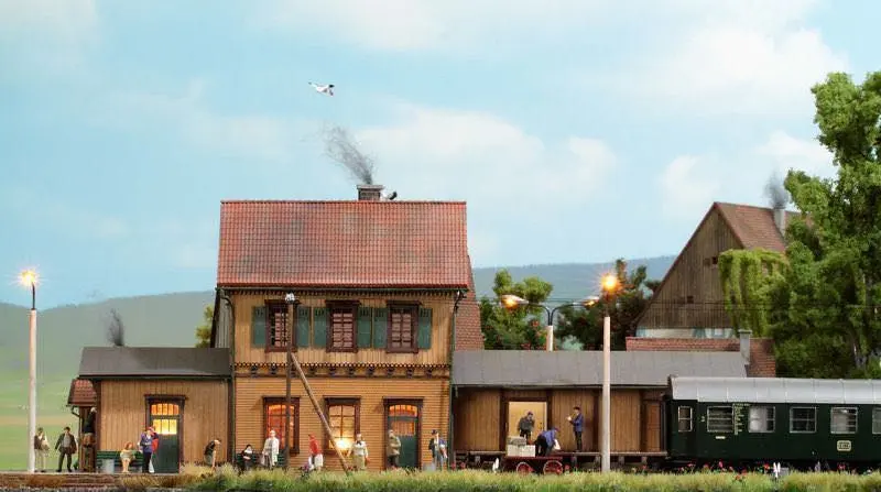 Busch 1468 - Bahnhof Kupferzell H0 1:87