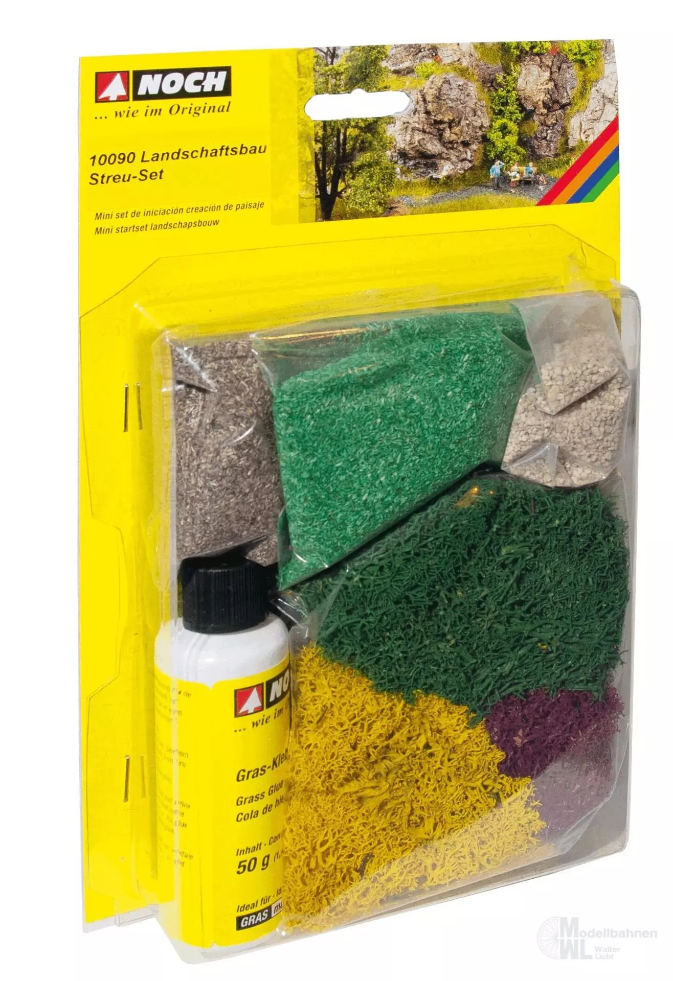 Noch 10090 - Landschaftdbau Streu-Set H0/N/TT