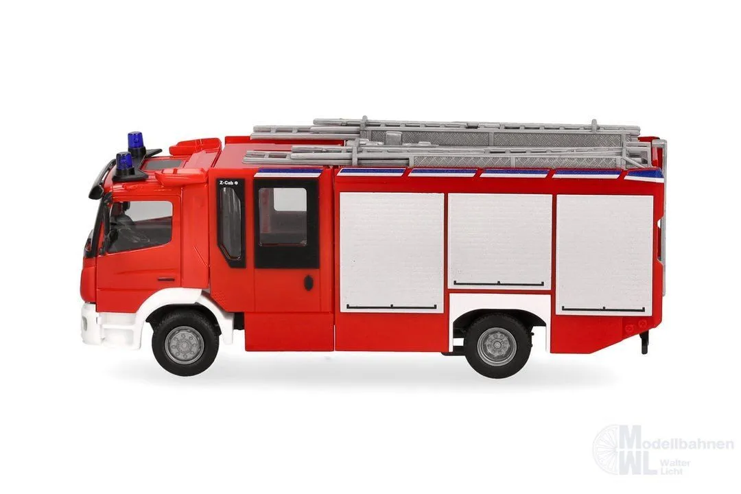 Herpa 098632 - Mercedes-Benz Atego 13 Z-Cab Feuerwehr H0 1:87