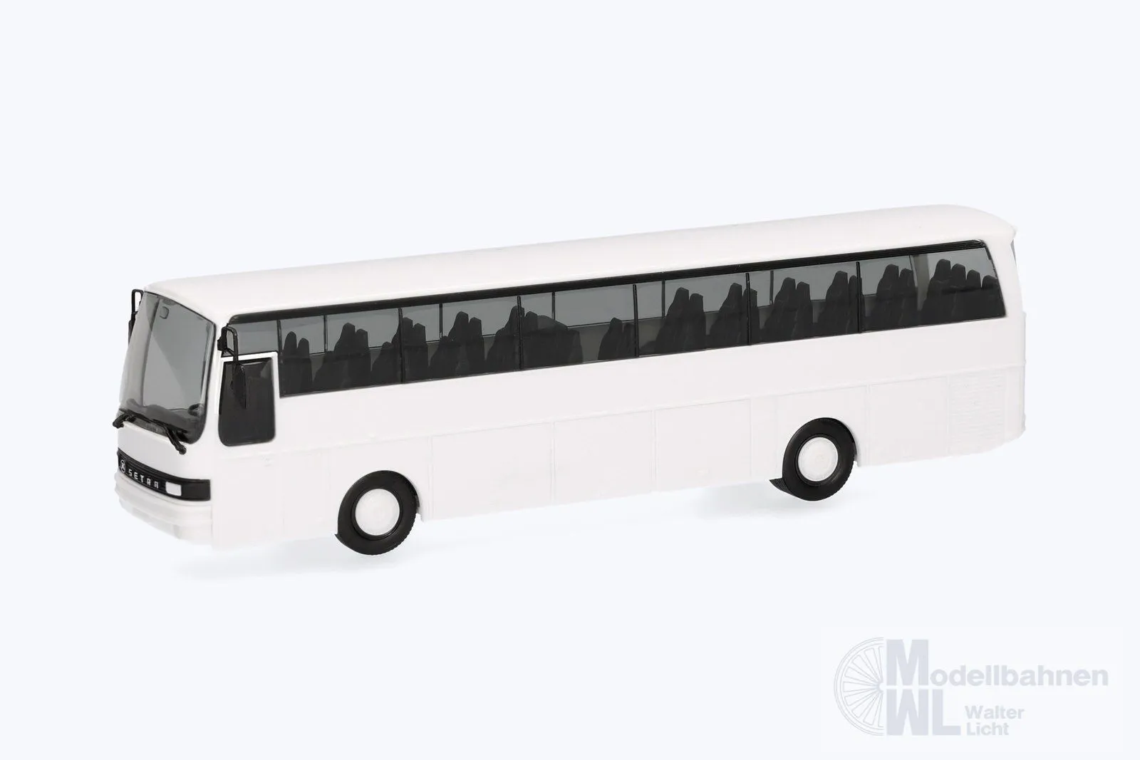 Herpa 014311 - MiKi Setra 215 HD weiß 1 Stück H0 1:87