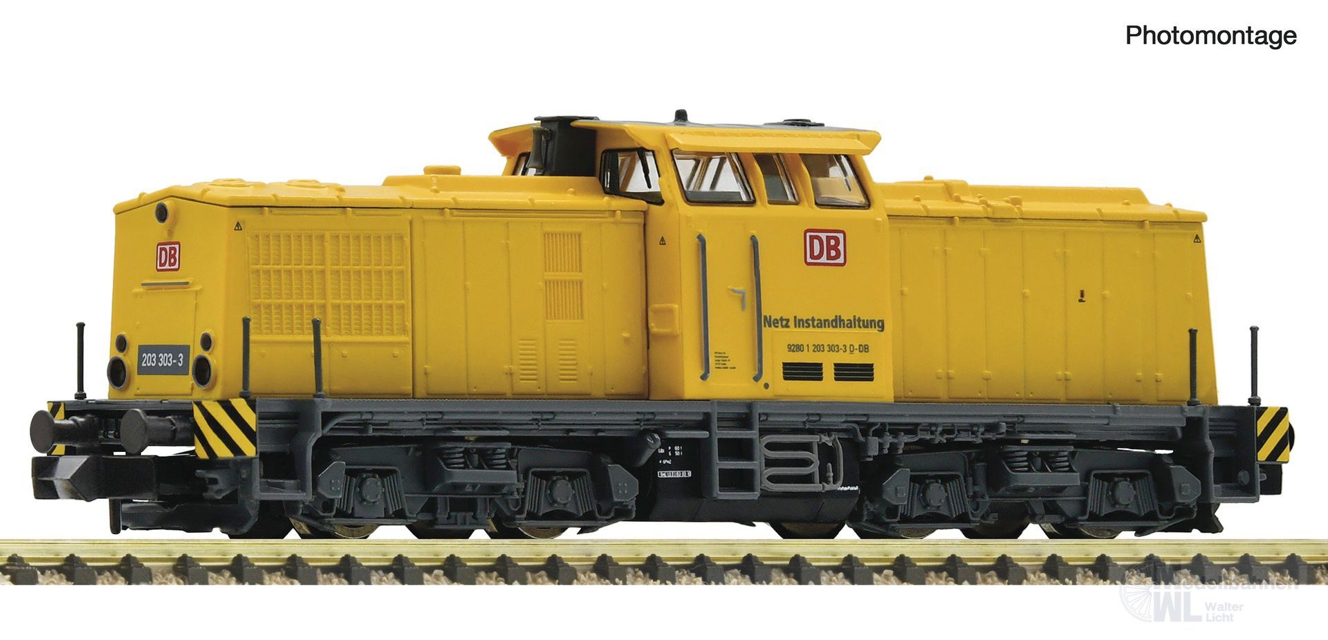 Fleischmann 7370032 - Diesellok BR 2023 303-3 DB Netz Ep.VI N 1:160 Sound