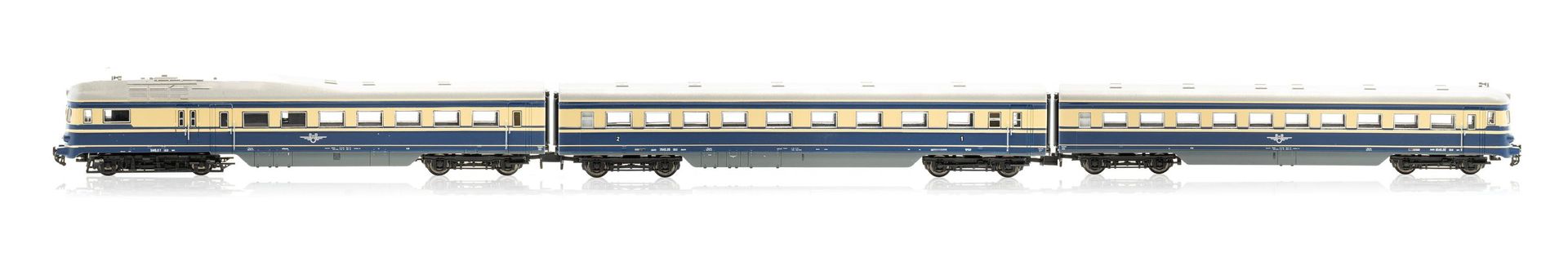 Jägerndorfer Modellbahn 75312 - Triebzug Rh 5145 ÖBB Ep.III Venezia 3.tlg. N 1:160 Sound