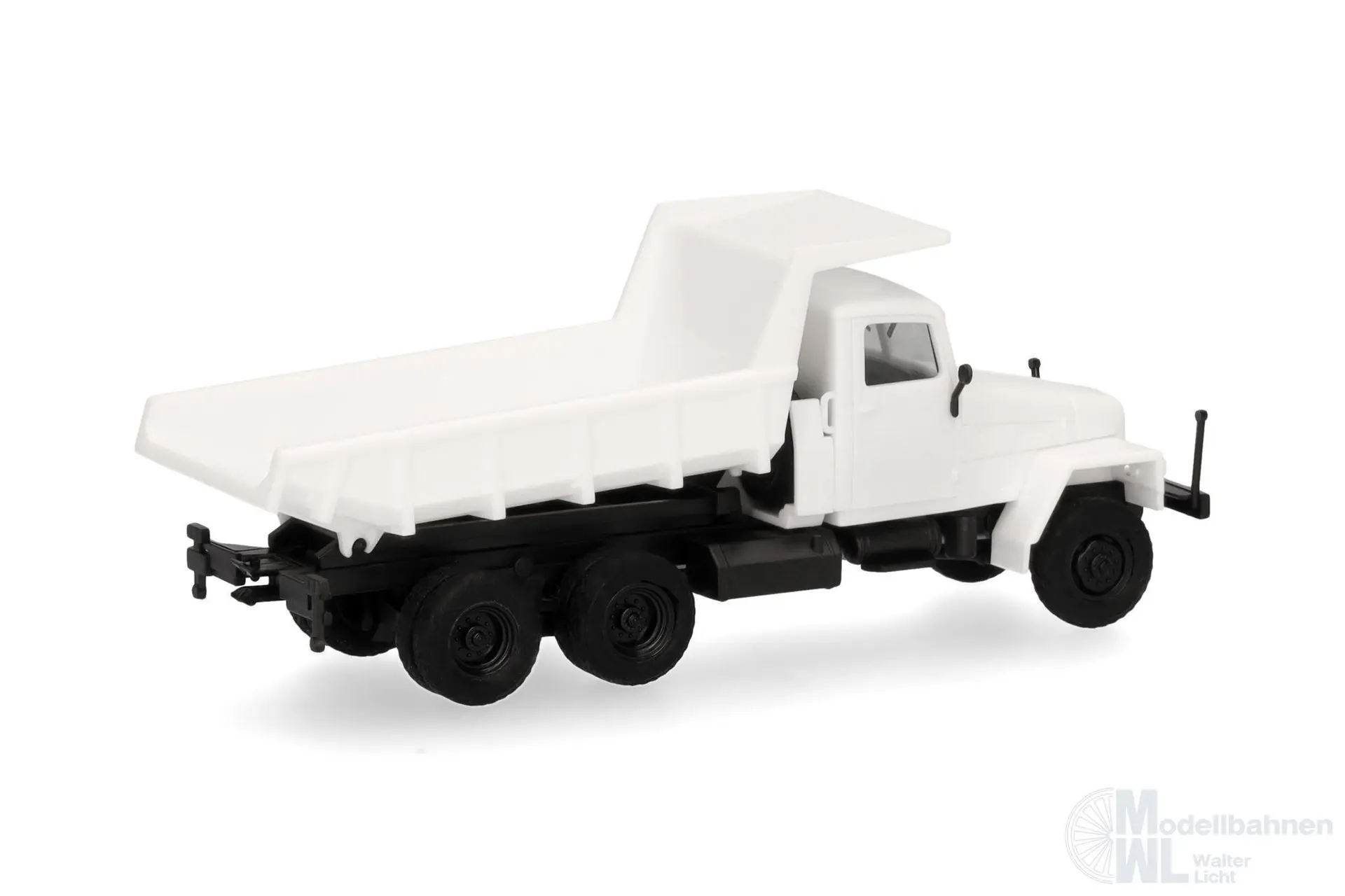 Herpa 014175 - Herpa MiniKit: IFA G5 Muldenkipper-LKW 3achs, weiß H0 1:87