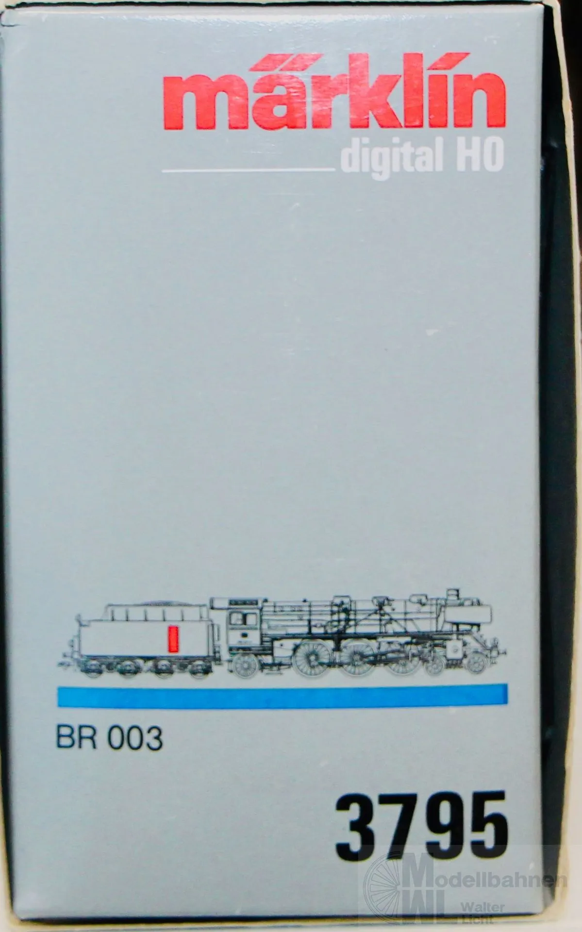 Märklin 3795 - MÄRKLIN - Dampflok BR 003 131-0 DB Ep.IV H0/WS Digital