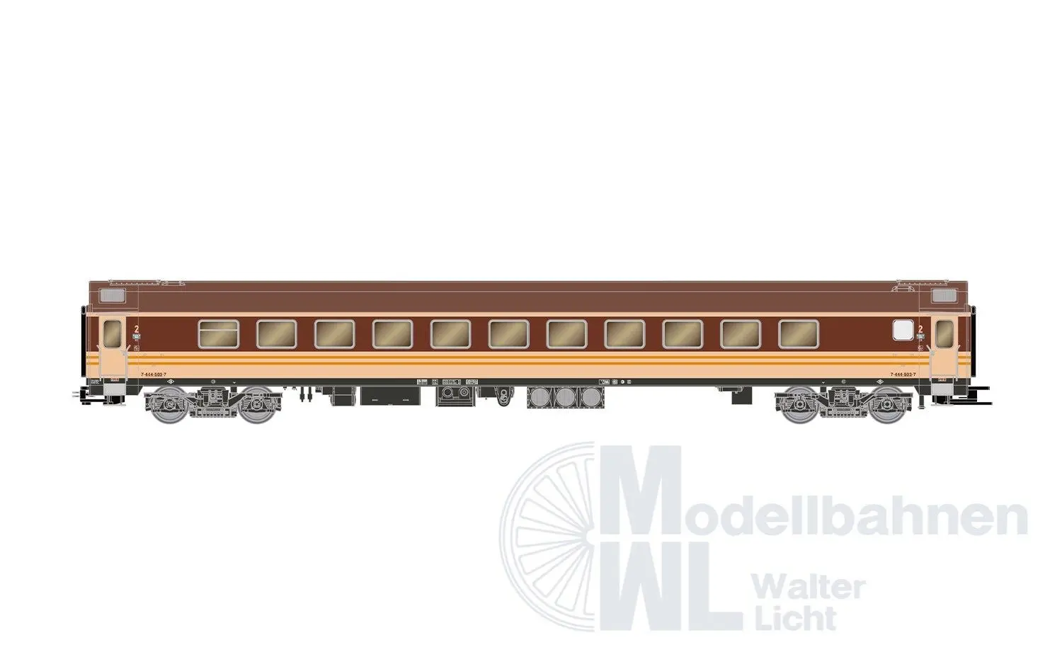 Electrotren 2021 - Triebzug Reihe 444-503 RENFE Ep.IV Estrella H0/GL