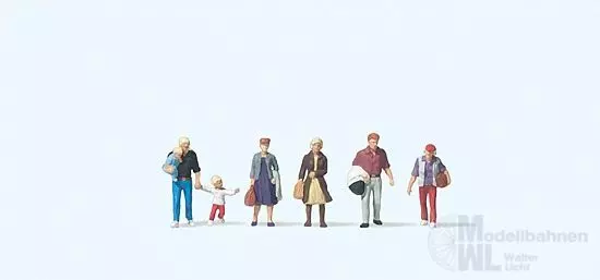 Preiser 79198 - Gehende Reisende N 1:160