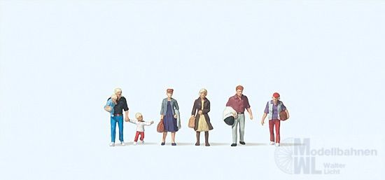 Preiser 79198 - Gehende Reisende N 1:160