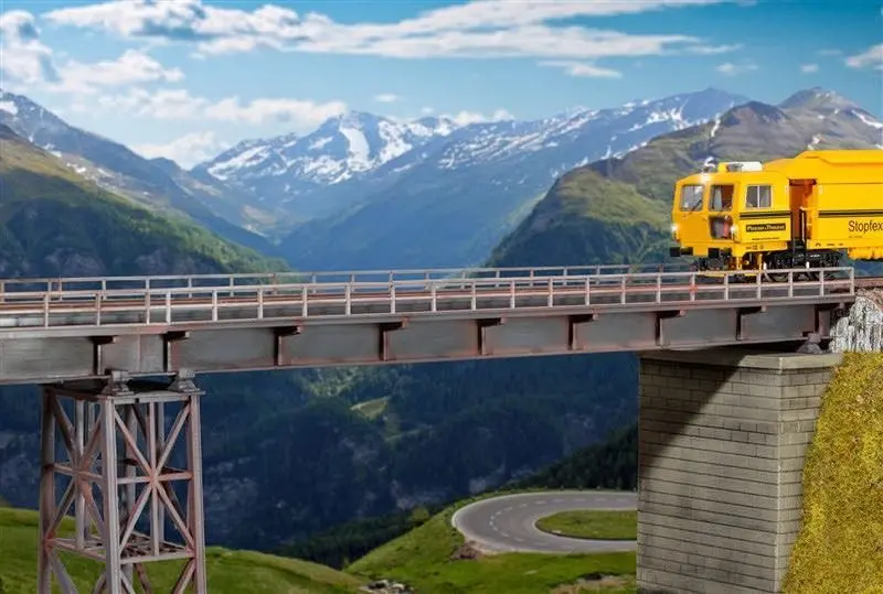 Kibri 39705 - Stahlträgerbrücke gerade eingleisig H0 1:87
