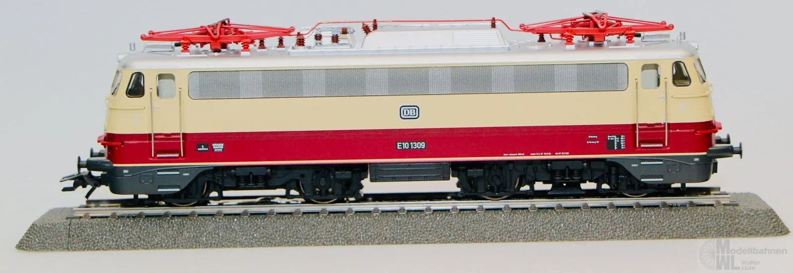 Märklin 37014 - MÄRKLIN - E-Lok E10 1309 DB Ep.III H0/WS mfx Sound