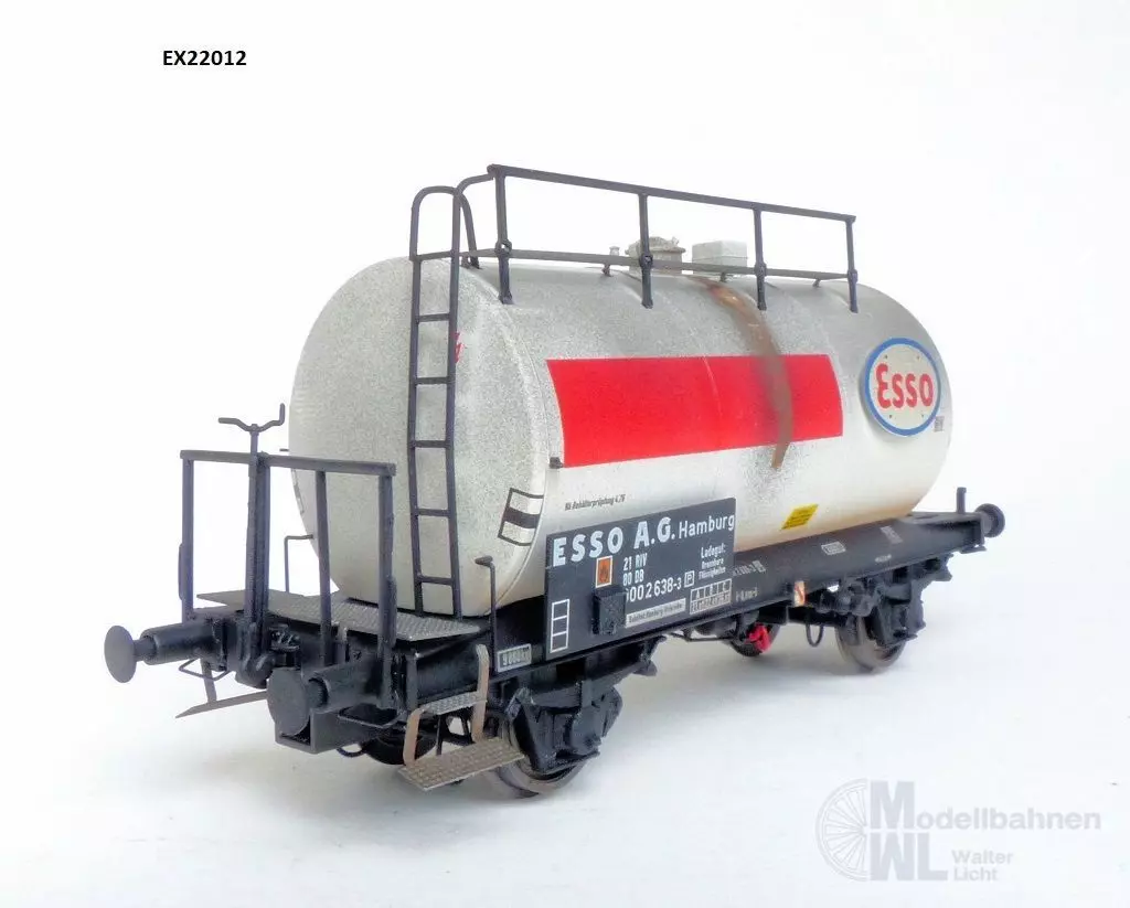 Exact Train 22012 - Kesselwagen DB Ep.IV ESSO weiss/rot H0/GL