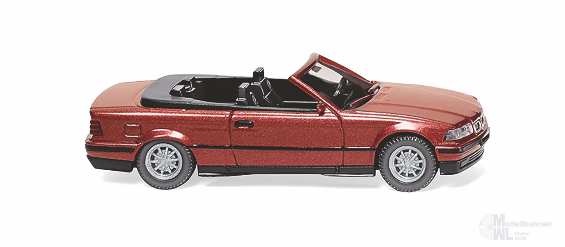 Wiking 019401 - BMW 325i Cabrio - weinrot-metallic H0 .87