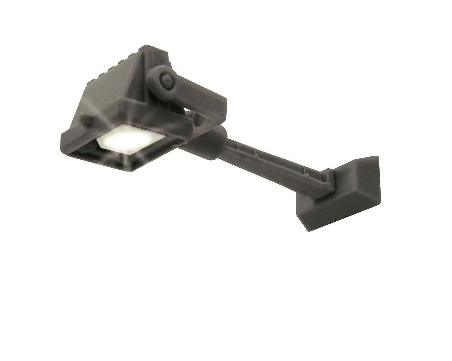 Viessmann 6334 - Flutlichtstrahler mit Wandbefestigung LED weiß H0 1:87
