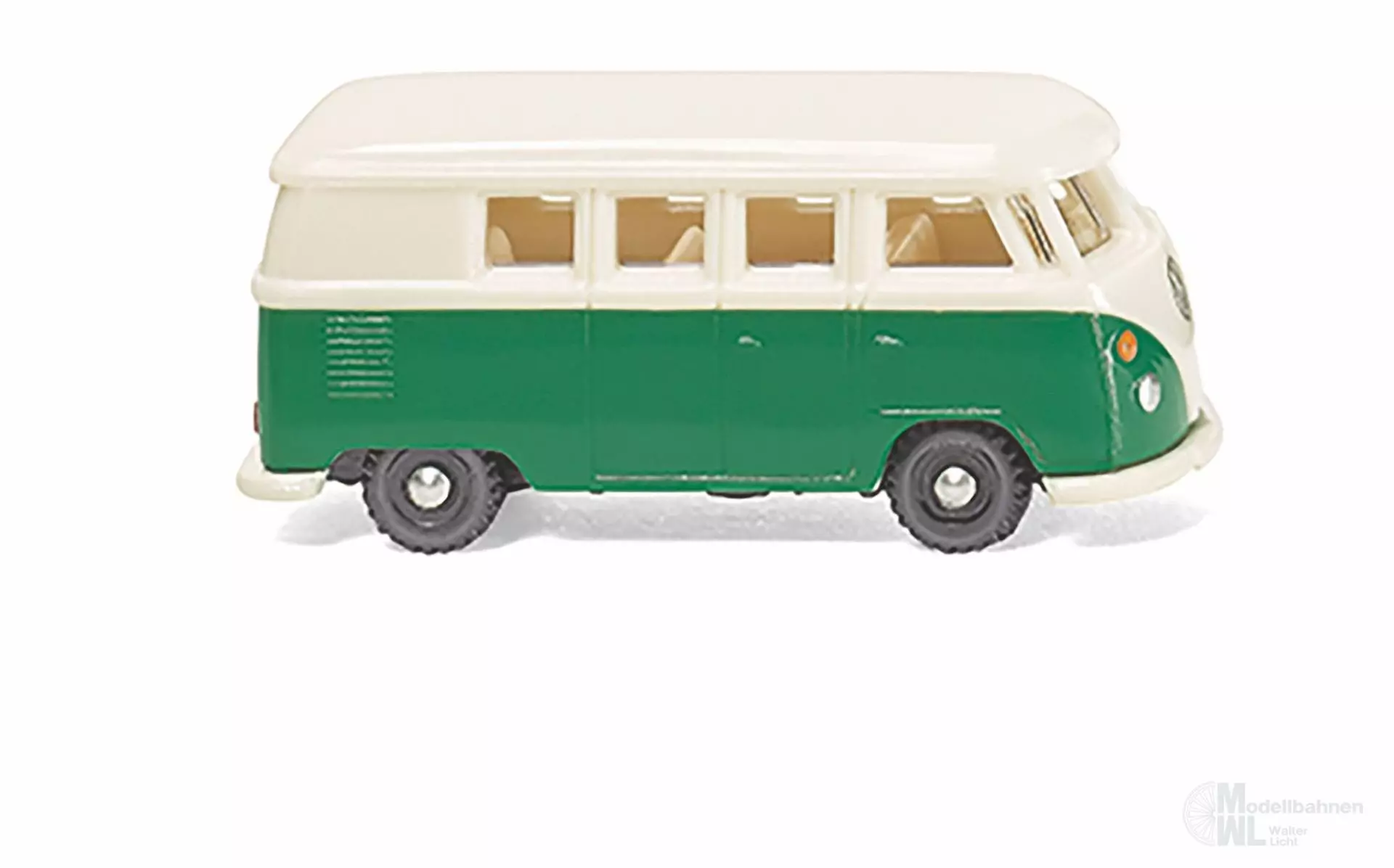 Wiking 093204 - VW T1 Bus - patinagrün/perlweiß N 1:160