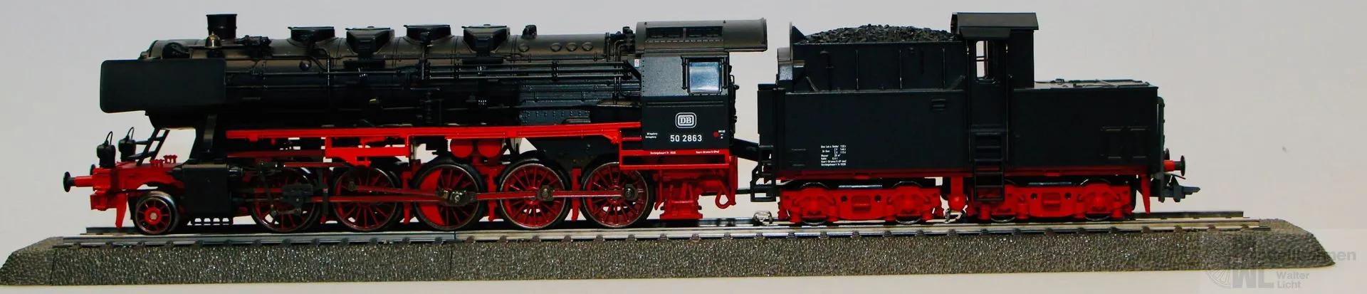 Märklin 37843 - MÄRKLIN -Dampflok BR 50 2863 DB Ep.III H0/WS mfx Sound