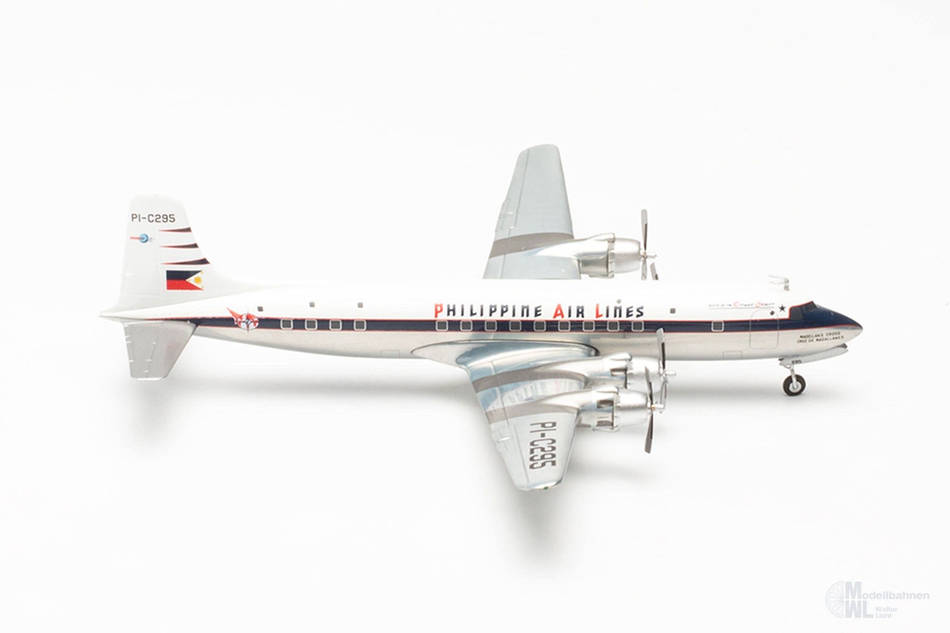 Herpa 572545 - Douglas DC-6B Philippine Airli 1:200