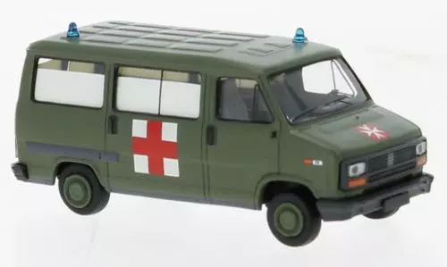 Brekina 34912 - Fiat Ducato Ambulanza Militaire (I) H0 1:87