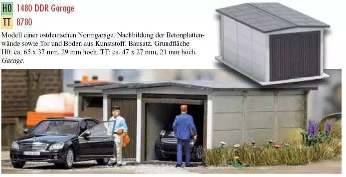Busch 8780 - Garage TT 1:120