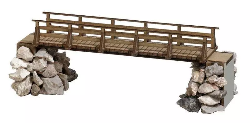 Busch 1497 - Holzbrücke H0 1:87