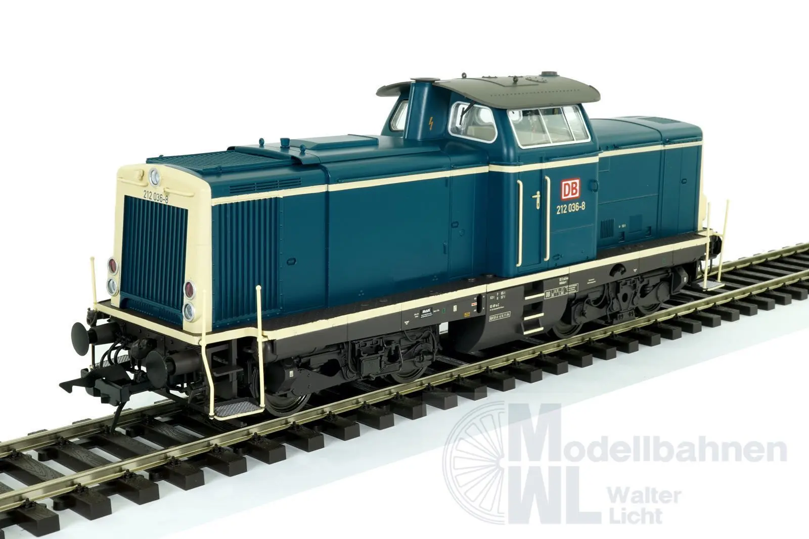 Lenz 40135-03 - Diesellok BR 212 DB Ep.V ozeanblau/beige Spur 0
