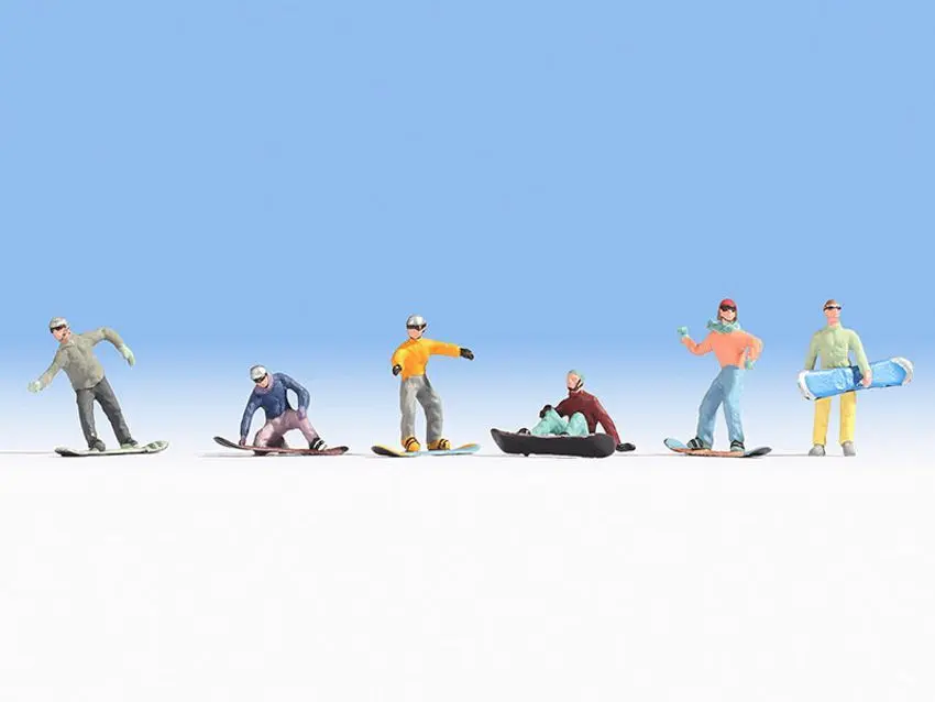Noch 15826 - Snowboarder H0 1:87