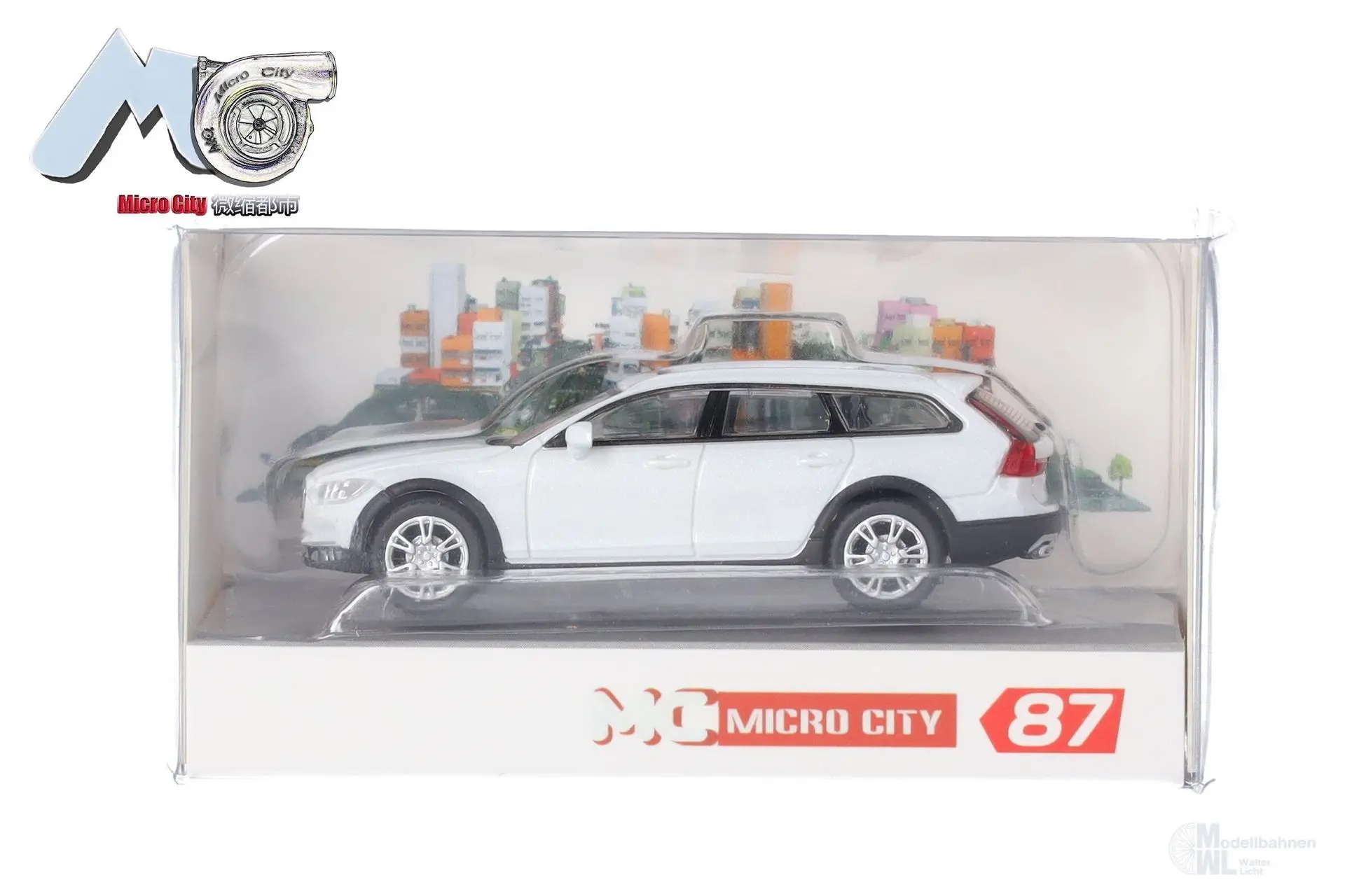 Herpa 87MC000020 - Volvo V90 weiß (ab 2017) H0 1:87