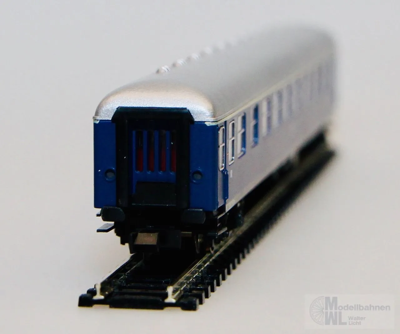 Trix 13370 - MINITRIX - Personenwagen DB Ep.III 1.Kl. A4üm blau N 1:160