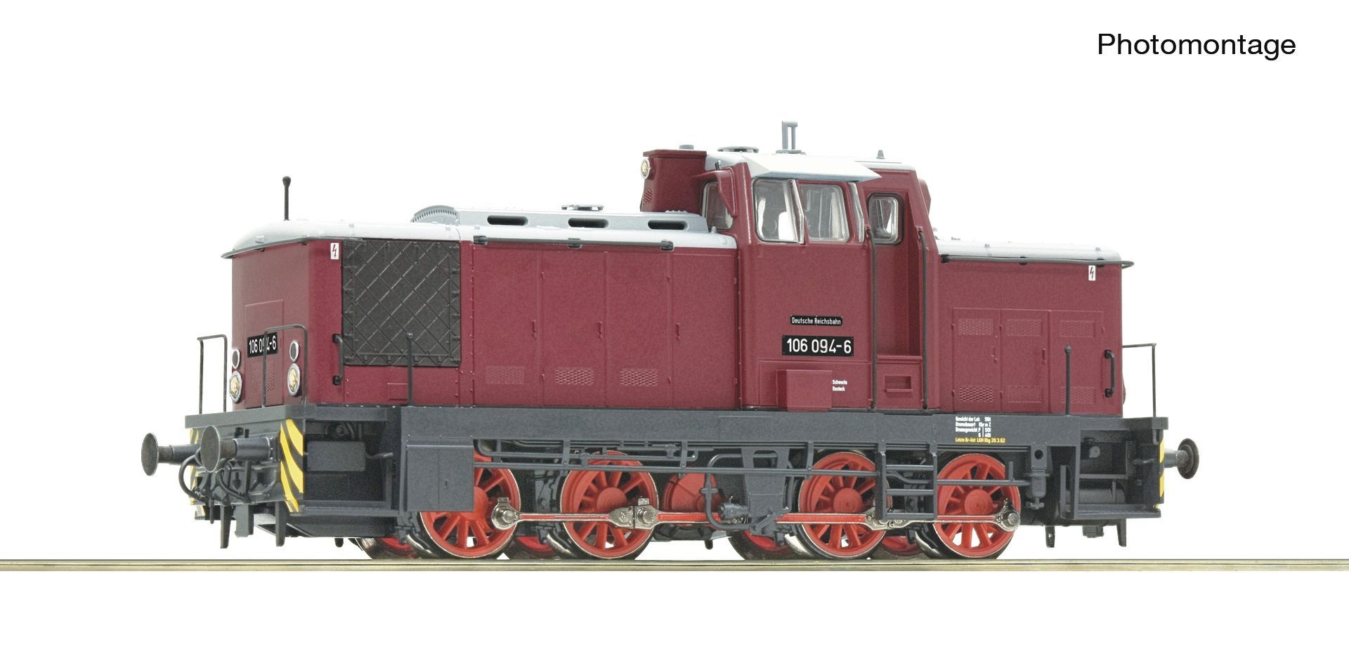 Roco 7320142 - Diesellok BR 106 DR Ep.IV H0/WS SOUND