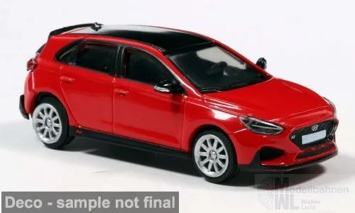PCX-Models 870927 - Hyundai i30 N dunkelrot 2021 H0 1:87